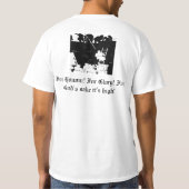 Normannisの梯子のチームTシャツ Tシャツ (裏面)