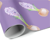 Noroozの幸せなHyacinth ラッピングペーパー (ロールコーナー)