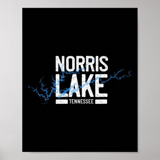 Norris Lake Tennessee Vacation Boating Adventure  ポスター (正面)