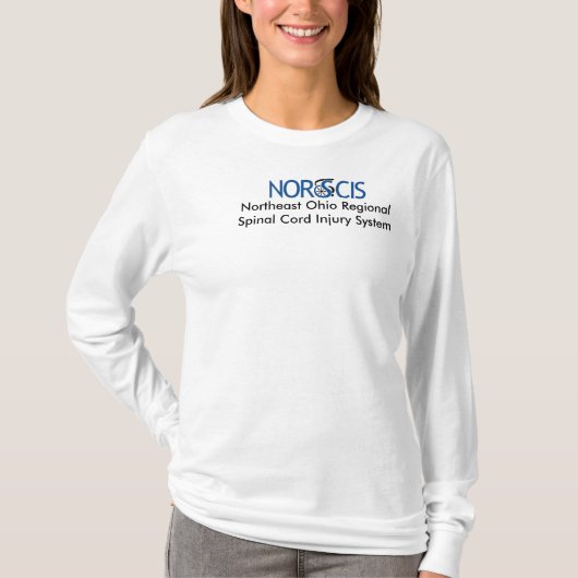 NORSCISのオハイオ州の北東地方脊髄の… Tシャツ (正面)