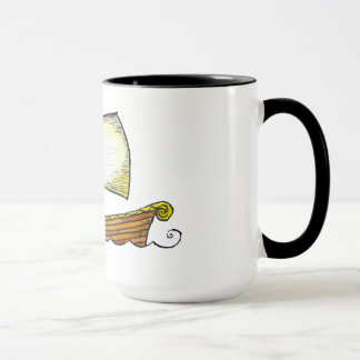 Norseの帆船のコーヒー・マグ マグカップ