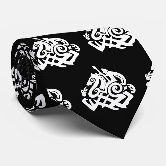 Norse父のOdinのすべてのシルエット ネクタイ (ロール)