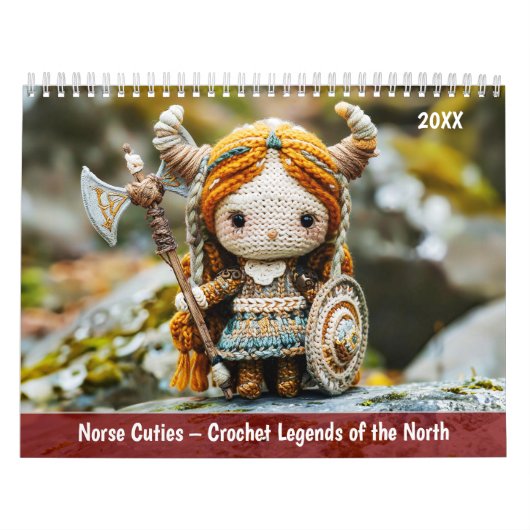 Norse Cuties – Crochet Legends of the North カレンダー (カバー)