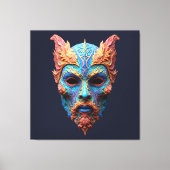 Norse God Odin キャンバスプリント (正面)