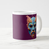 Norse God Odin ジャンボコーヒーマグカップ (正面右)