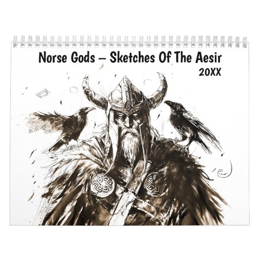 Norse Gods – Sketches Of The Aesir カレンダー (カバー)