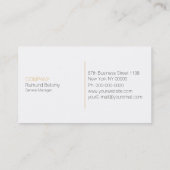 Norse Raven名刺 名刺 (裏面)