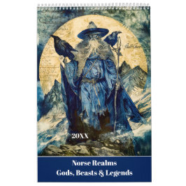 Norse Realms – Gods, Beasts & Legends Calendar カレンダー