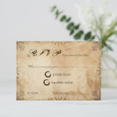 Norse Saga Viking RSVP Response Card (スタンド正面)