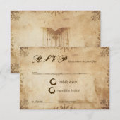 Norse Saga Viking RSVP Response Card (正面/裏面)