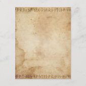Norse Viking Rustic Details Enclosure Card エンクロージャーカード (裏面)