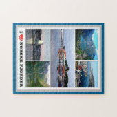 Norske Fjorder – ノルウェー – 私は愛 –  ジグソーパズル (横)