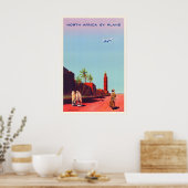 North Africa Morocco Cairo Egypt Algeria Pyramids ポスター (キッチン)