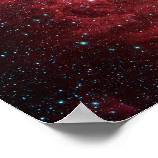 North America Nebula Infrared ポスター (角)