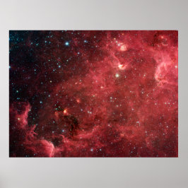 North America Nebula Infrared ポスター