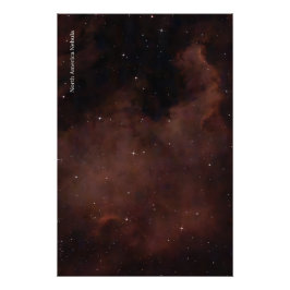 North America Nebula space ポスター