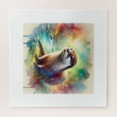 North American River Otter 280824AREF118 - Waterco ジグソーパズル (横)