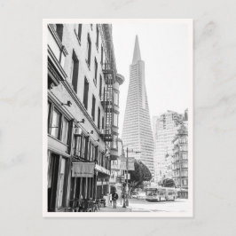 North Beach San Francisco Transamerica & Muni ポストカード