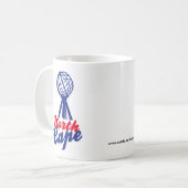 NORTH CAPE GLOBE SCULP. コーヒーマグカップ (正面左)