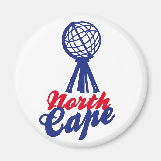 NORTH CAPE GLOBE SCULP. マグネット (正面)