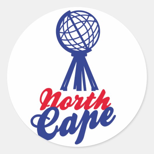 NORTH CAPE GLOBE SCULP. ラウンドシール (正面)