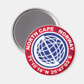 NORTH CAPE SPECIAL NORWAY マグネット (正面/裏面)