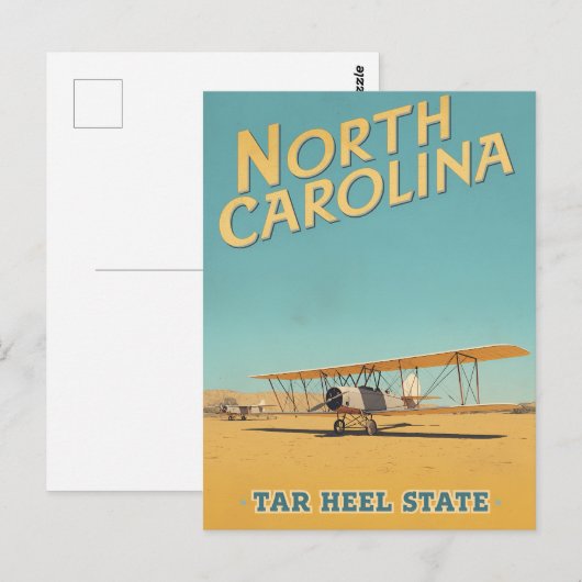 North Carolina Aviation Heritage ポストカード (正面/裏面)
