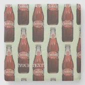 North Carolina Cheerwine Stone Coaster ストーンコースター (正面)