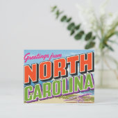 North Carolina First Flight Beach ポストカード (スタンド正面)
