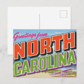 North Carolina First Flight Beach ポストカード (正面/裏面)