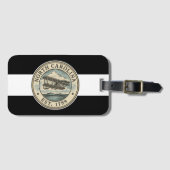 North Carolina Flying Decal ラゲッジタグ (正面横)