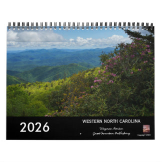 North Carolina Landscapes 2026 Calendar カレンダー
