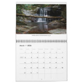 North Carolina Landscapes 2026 Calendar カレンダー (3月 2026)