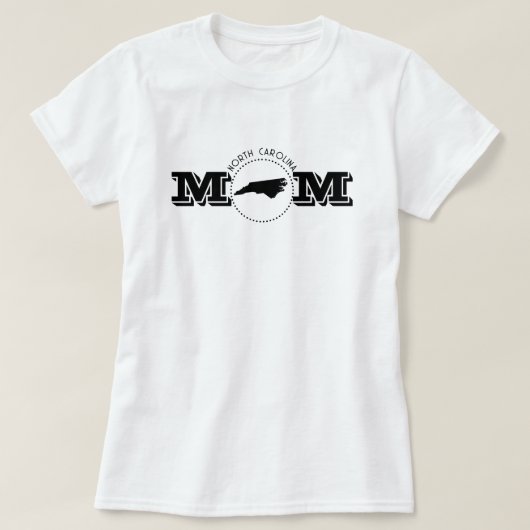 North Carolina  Tシャツ (デザイン正面)