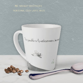 North Carolina Wright Brothers Latte Mug カフェラテマグ