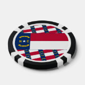 North Carolinian Flag, Flag of North Carolina ポーカーチップ (シングル)