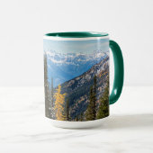 North Cascade Mountains Wenatchee National Forest マグカップ (正面右)