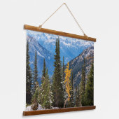 North Cascade Mountains Wenatchee National Forest 吊り下げ型タペストリー (傾斜あり)