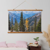 North Cascade Mountains Wenatchee National Forest 吊り下げ型タペストリー (寝室)