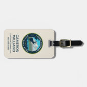 North Cascades National Park ラゲッジタグ (正面横)