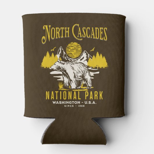 North Cascades National Park  缶クーラー (裏面)