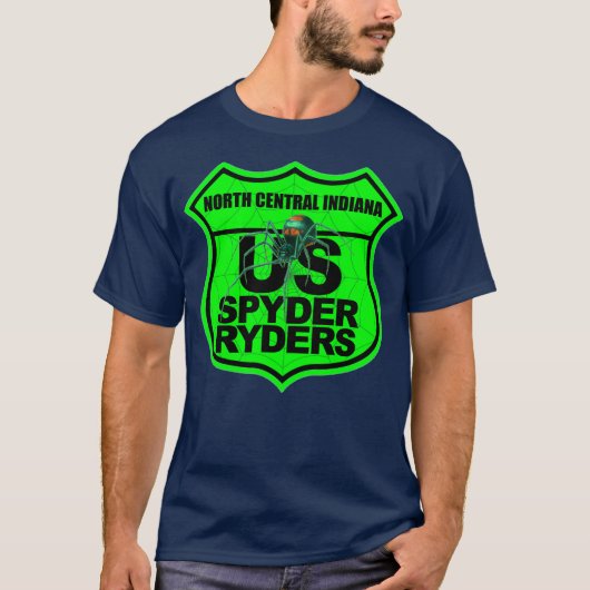 North Central Indianaの章 – Logo Safety Green Tシャツ (正面)