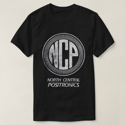 North Central Posironics (ホワイトロゴ)必須T Tシャツ (デザイン正面)