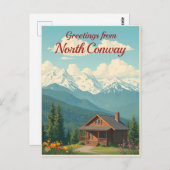 North Conway, New Hampshire – White Mountains ポストカード (正面/裏面)