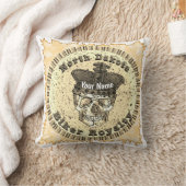 North Dakota Biker  クッション (ブランケット)