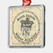 North Dakota Biker メタルオーナメント (左)