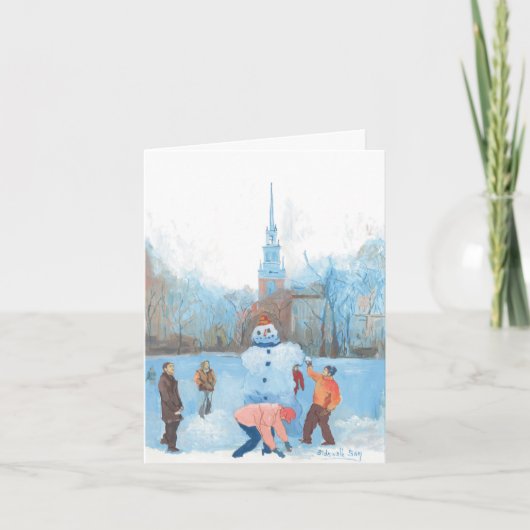 North End Holiday Card カード (正面)