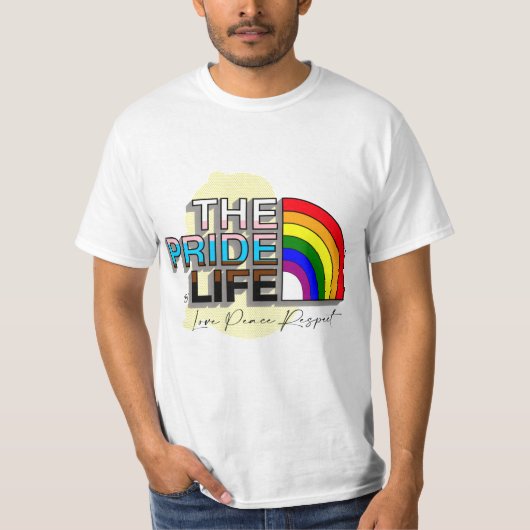 North face X Pride  Tシャツ (正面)