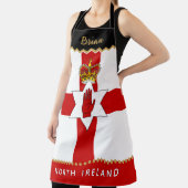 North Ireland Chefs Apron, Irish / Ulster Flag エプロン (インサイチュ)
