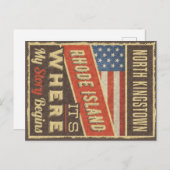 North Kingstown Rhode Island ポストカード (正面/裏面)